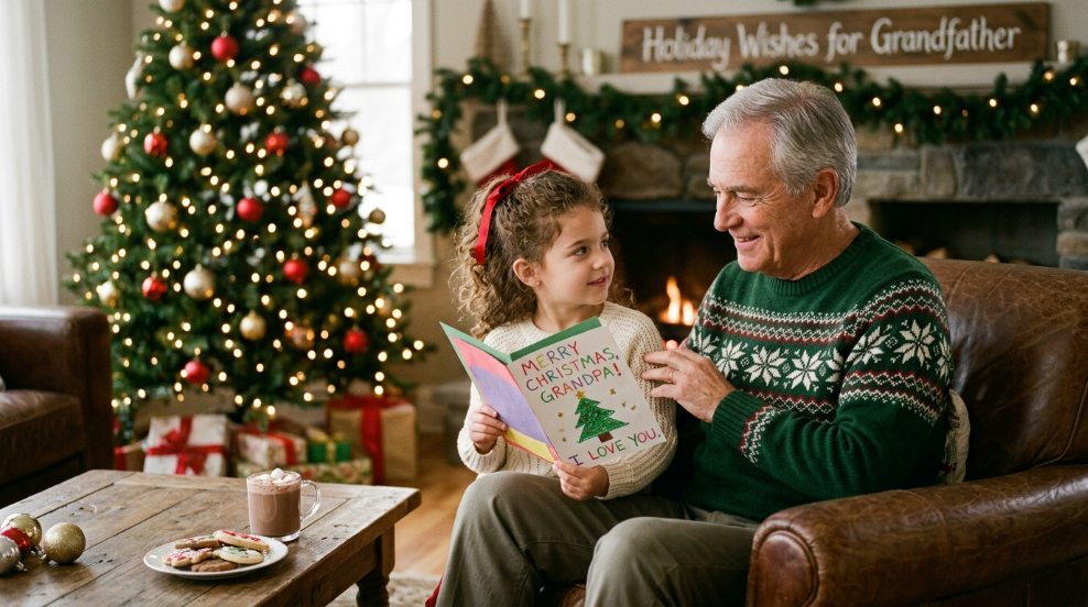 Holiday Wishes for Grandfather