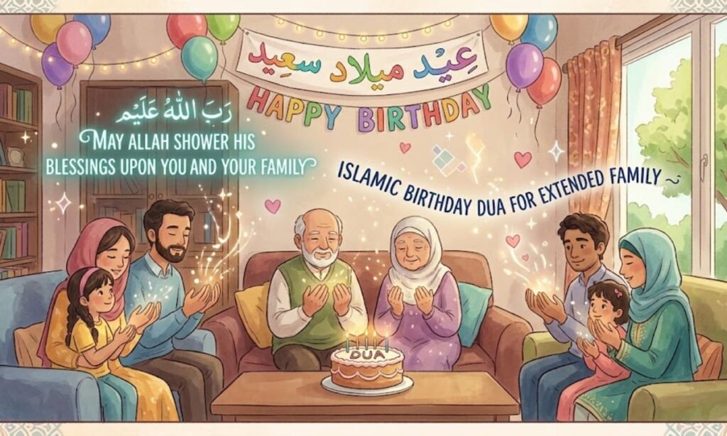 Islamic Birthday Wishes For Extended Family