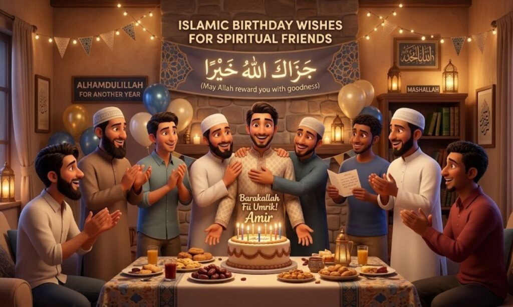 Islamic Birthday Wishes For Spiritual Friends