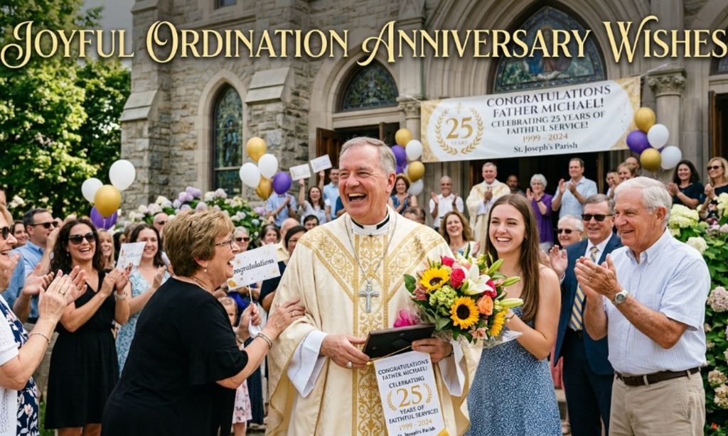 Joyful Ordination Anniversary Wishes
