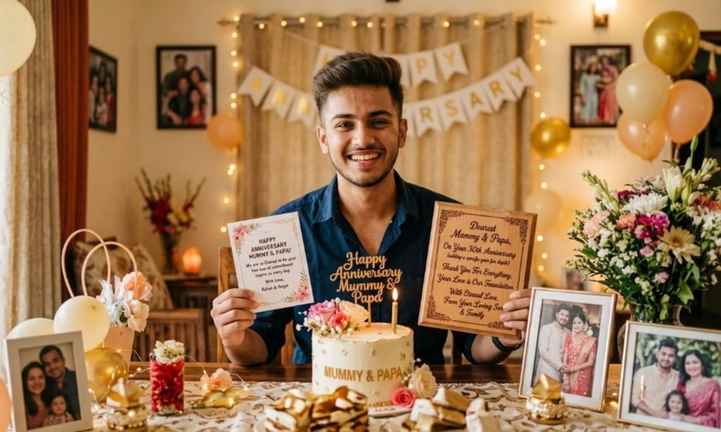 Marriage Anniversary Wishes for Mummy Papa From Son