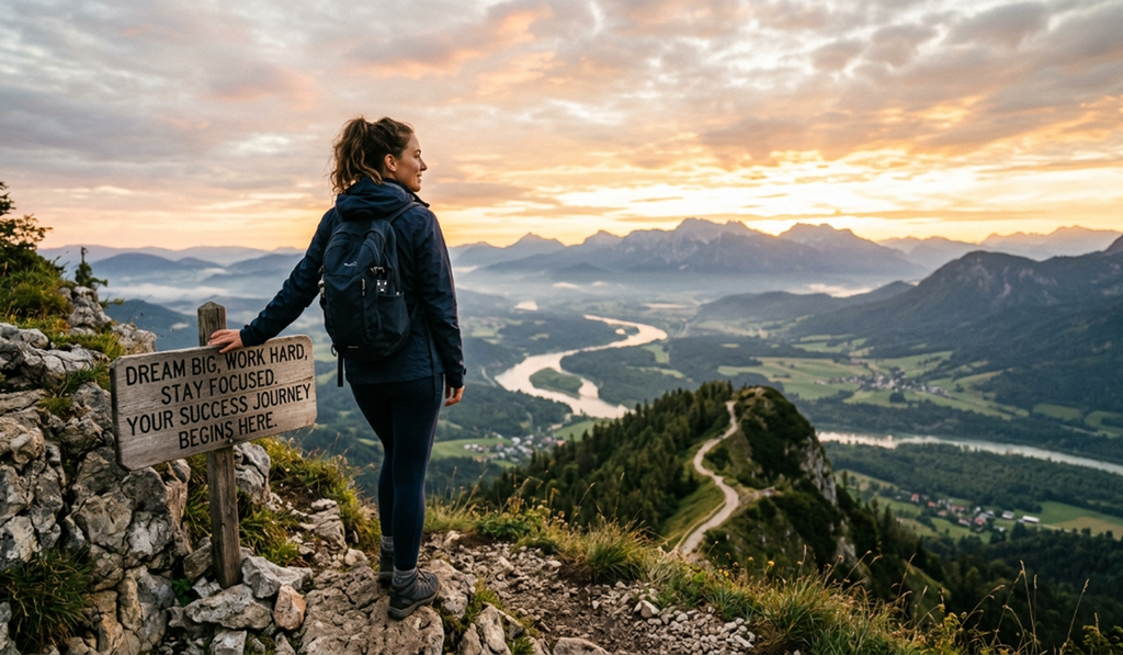 Motivational Wishes for Future Goals and Success Journey