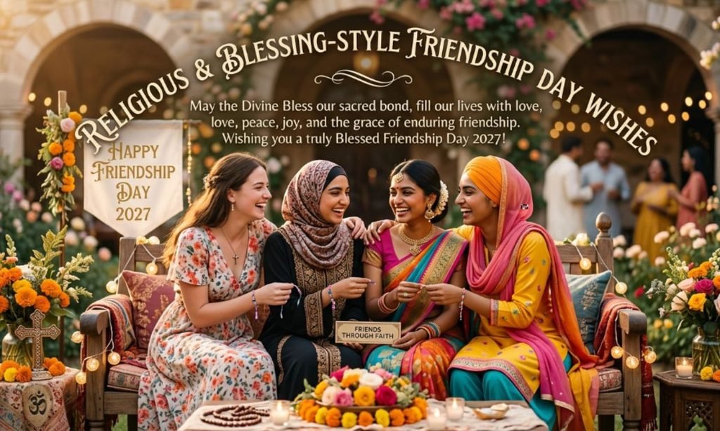 Religious and Blessing-Style Friendship Day Wishes 2027
