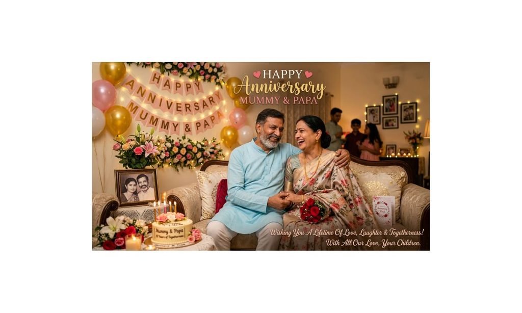 Romantic Anniversary Wishes for Mummy Papa