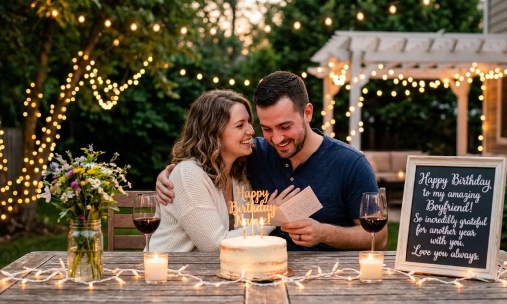 Romantic Birthday Wishes for Boyfriend