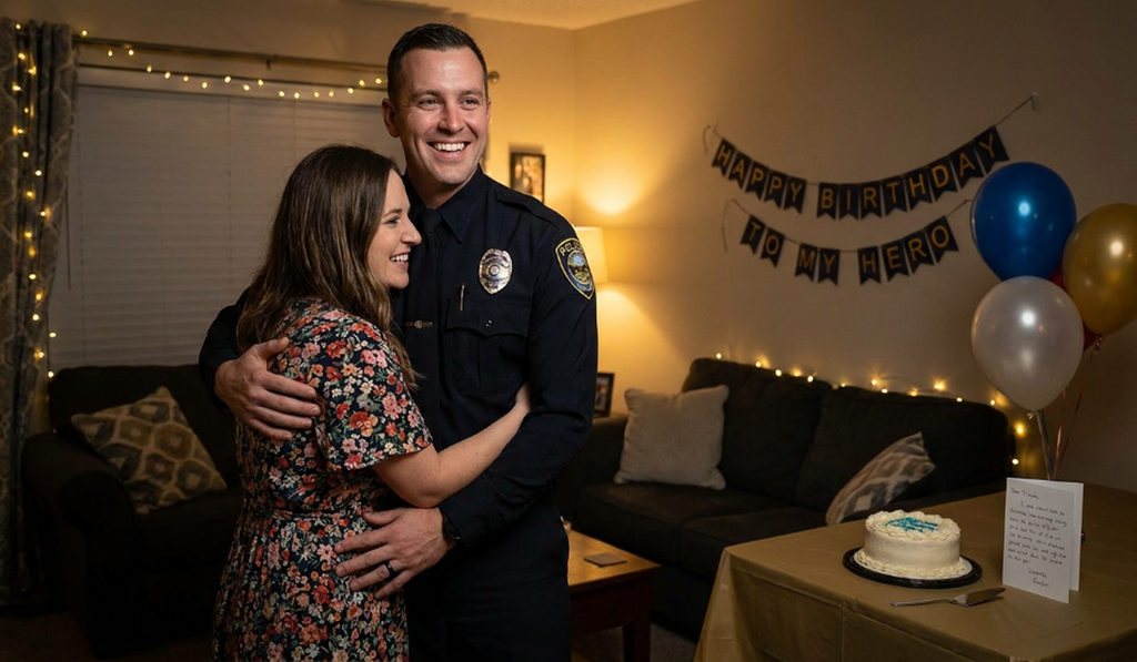 Romantic Happy Birthday Wishes for Police Officer Husband