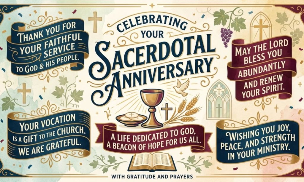 Sacerdotal Anniversary Messages