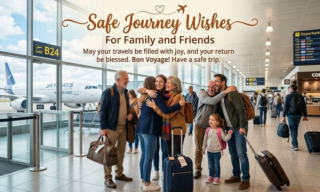 Safe Journey Wishes for Family and Friends