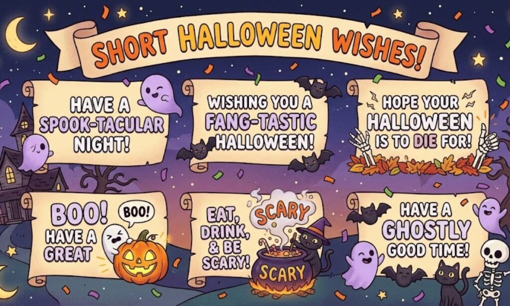 Short Halloween Wishes