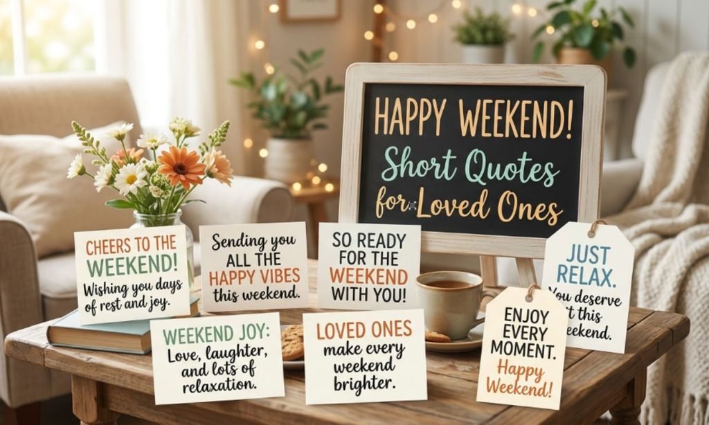 Short Happy Weekend Quotes for Loved Ones