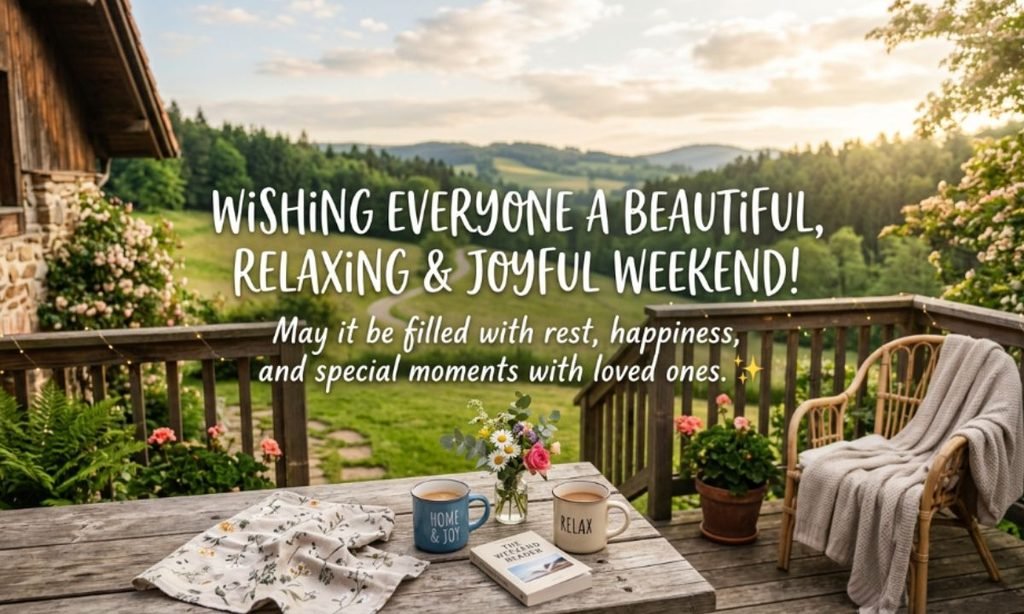 Short Weekend Wishes for everyone