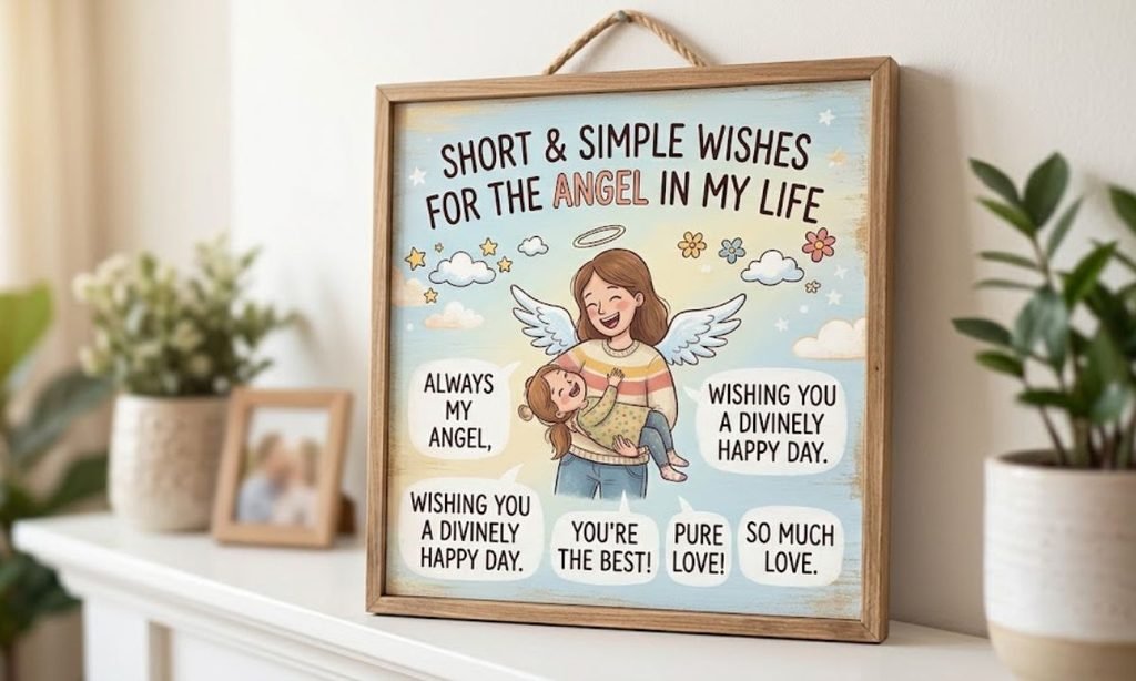 Short and Simple Wishes for the Mother Who Is an Angel to Her Child