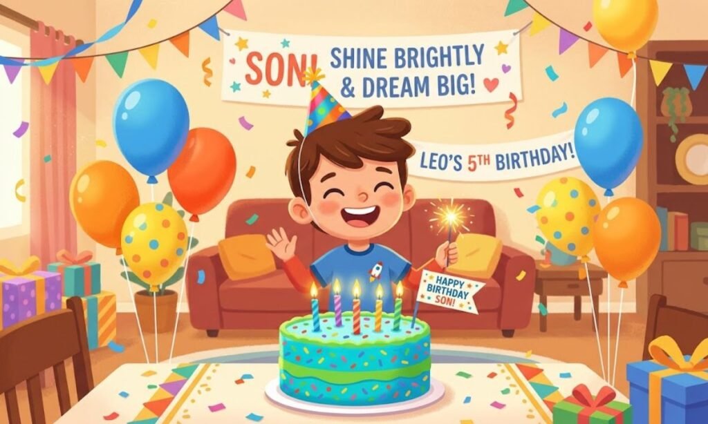 Short and Sweet Birthday Wishes for Your Son