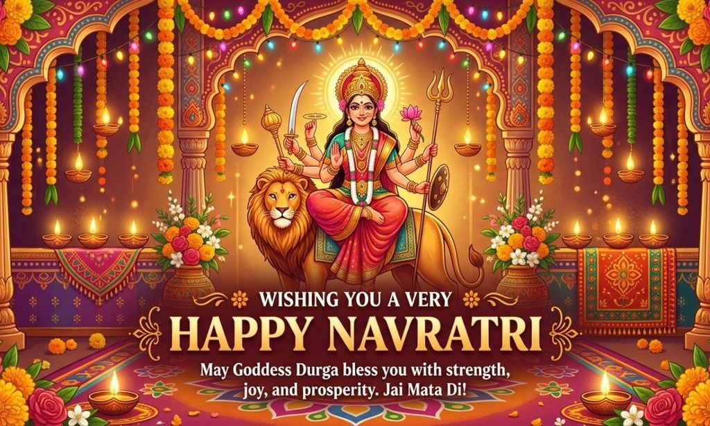 Simple Navratri Wishes in English
