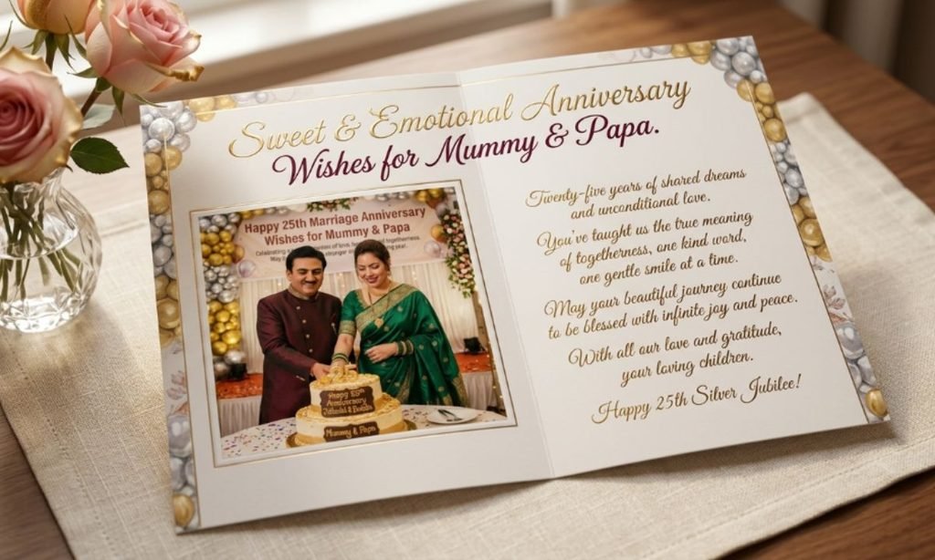 Sweet & Emotional Anniversary Wishes for Mummy Papa