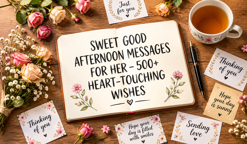  Sweet Good Afternoon Messages for Her – 500+ Heart-Touching Wishes