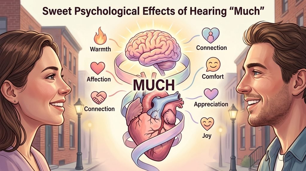 Sweet Psychological Effects of Hearing Much