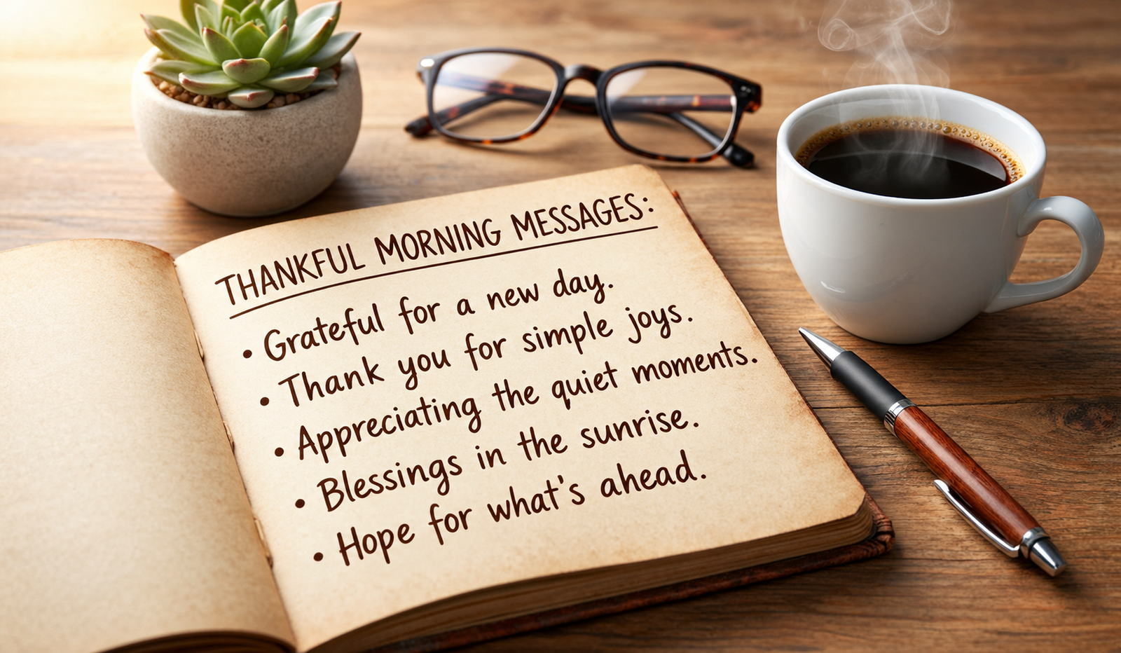 Thankful Morning Messages