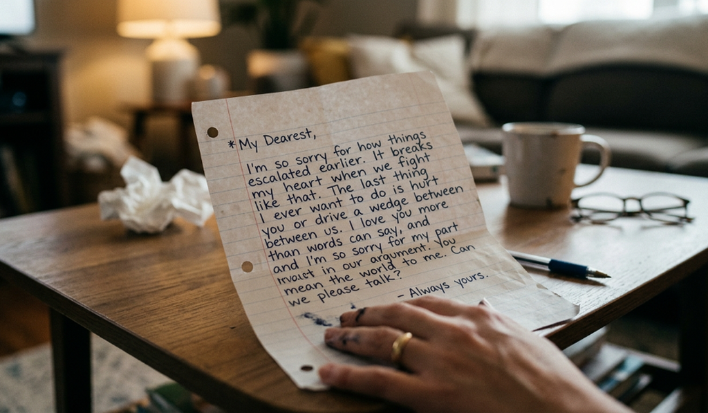 Touching Love Messages to Make Him Cry After Fight