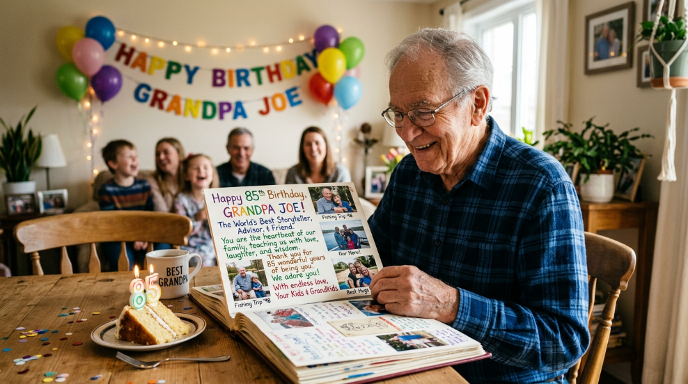 Unique & Personalized Birthday Wishes for Grandpa