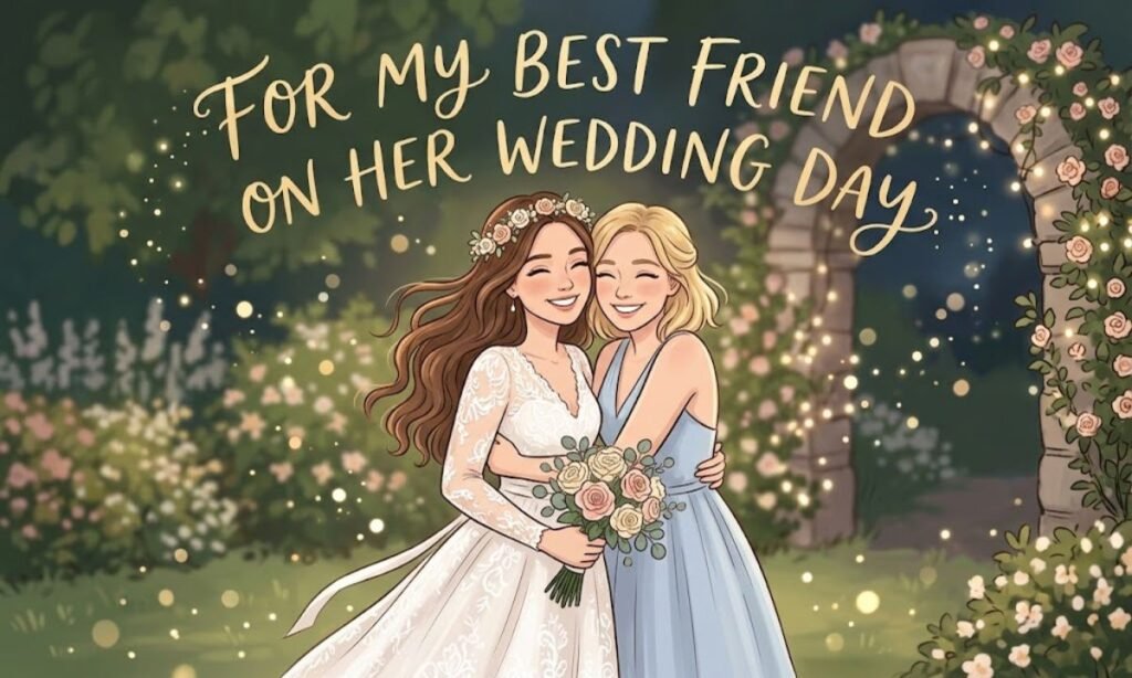 Wedding Wishes for Best Friend Getting Married
