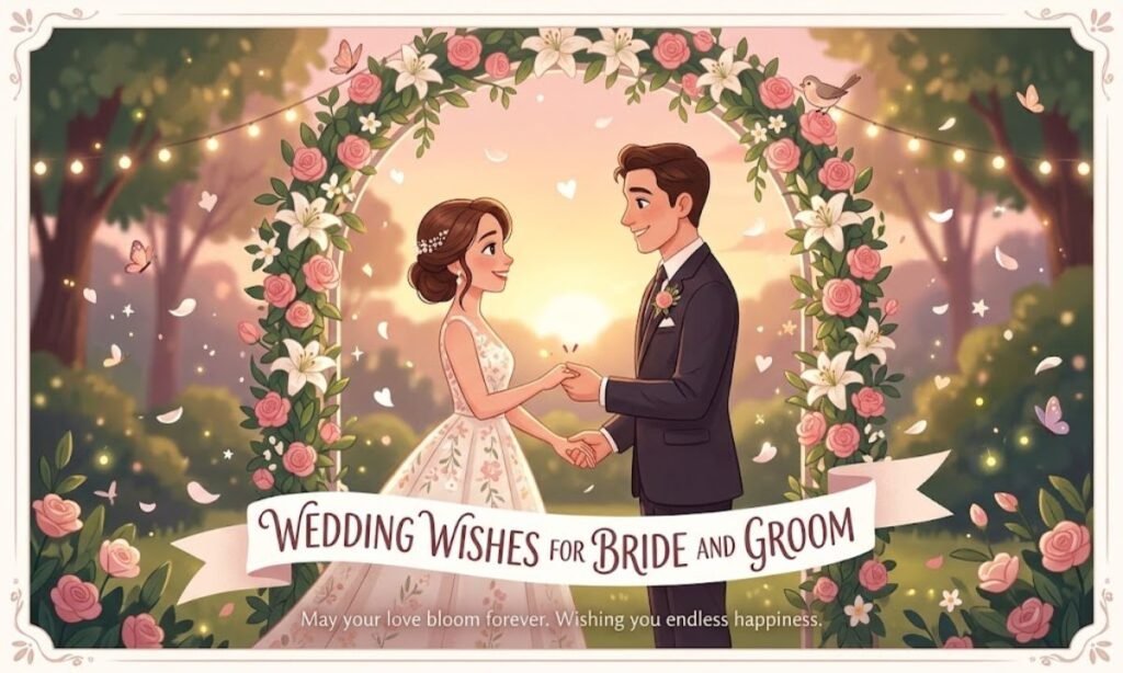 Wedding Wishes for Bride and Groom