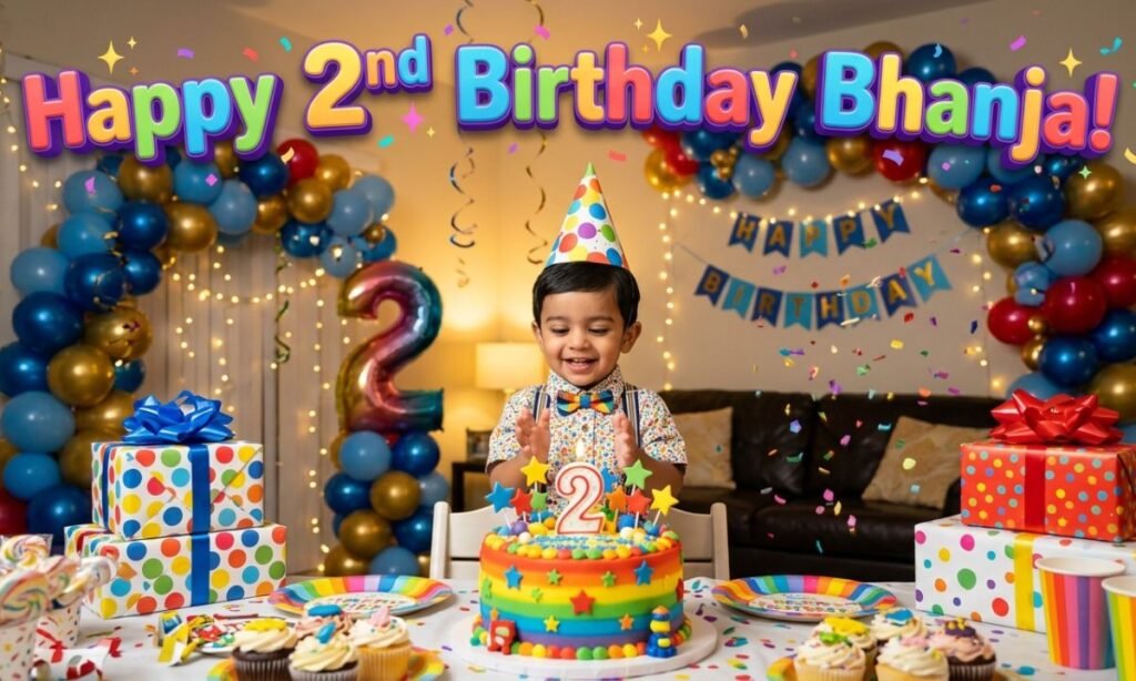 2nd Birthday Wishes for Bhanja