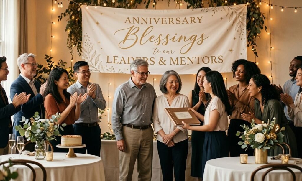 Anniversary Blessings for Leaders and Mentors