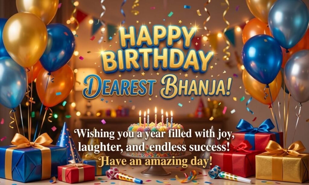 Birthday Wishes for Bhanja in English with Name