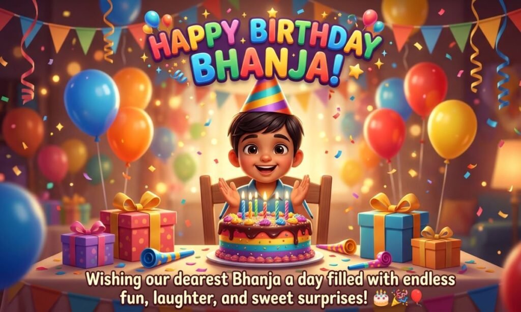Cute Birthday Wishes for Bhanja