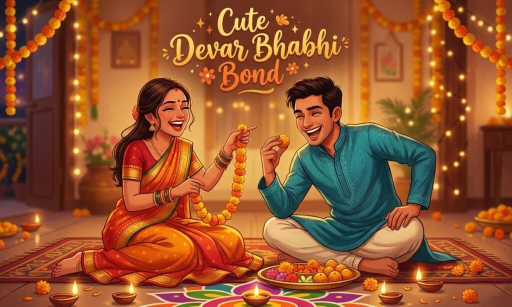 Cute Devar Bhabhi Bond Quotes
