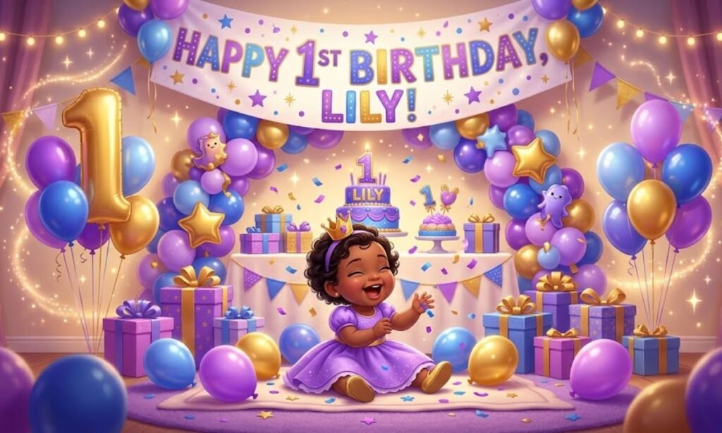 First Birthday Wishes for Your Baby Girl