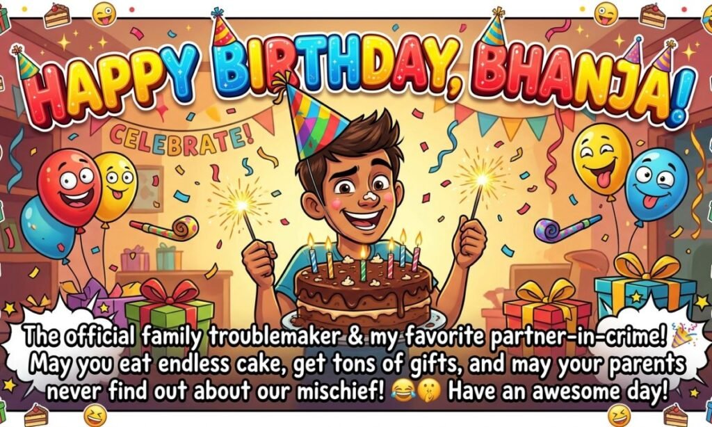 Funny Birthday Wishes for Bhanja