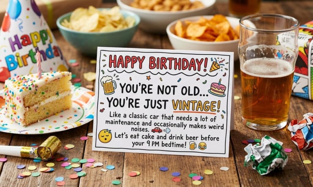 Funny and Playful Birthday Messages for Him 😂🎉