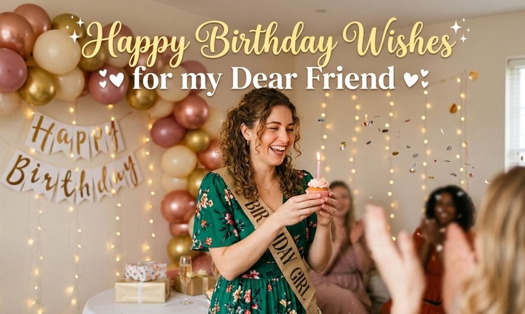Happy Birthday Wishes for Friend Girl