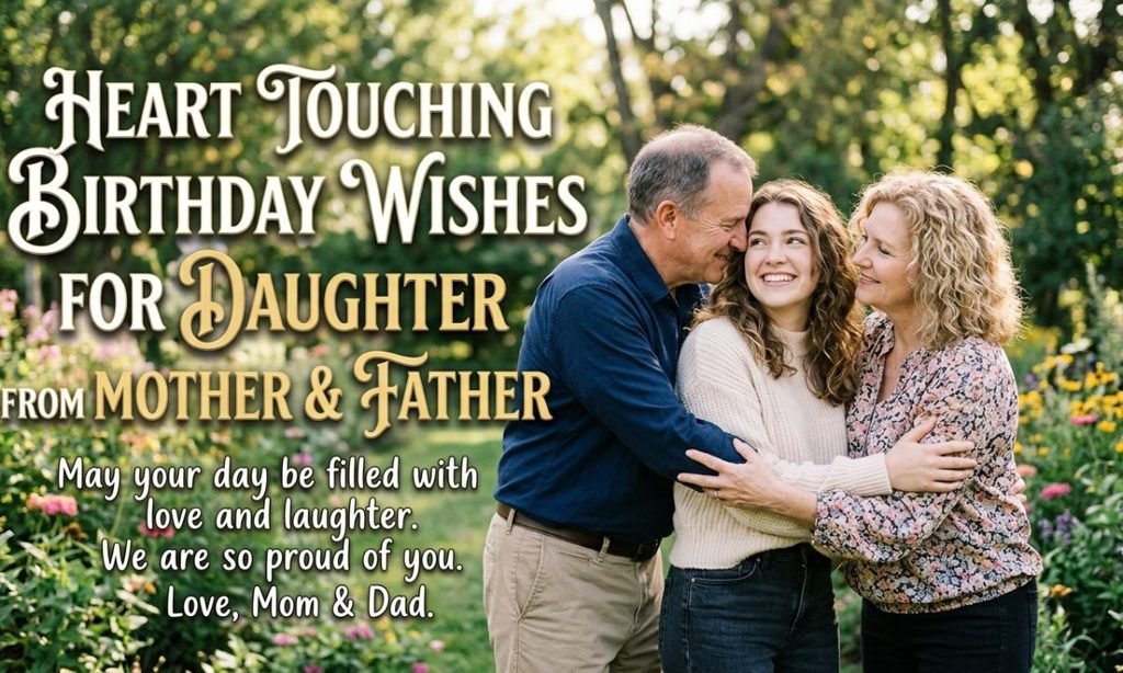 Heart Touching Birthday Wishes for Daughter from Mother and Father