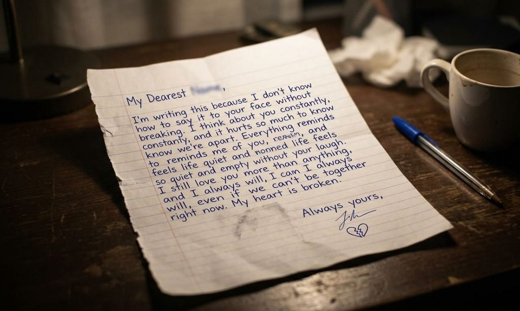 Sad Love Message to Make Her Cry 💔
