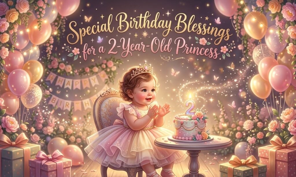 Special Birthday Blessings for 2-Year-Old Princess