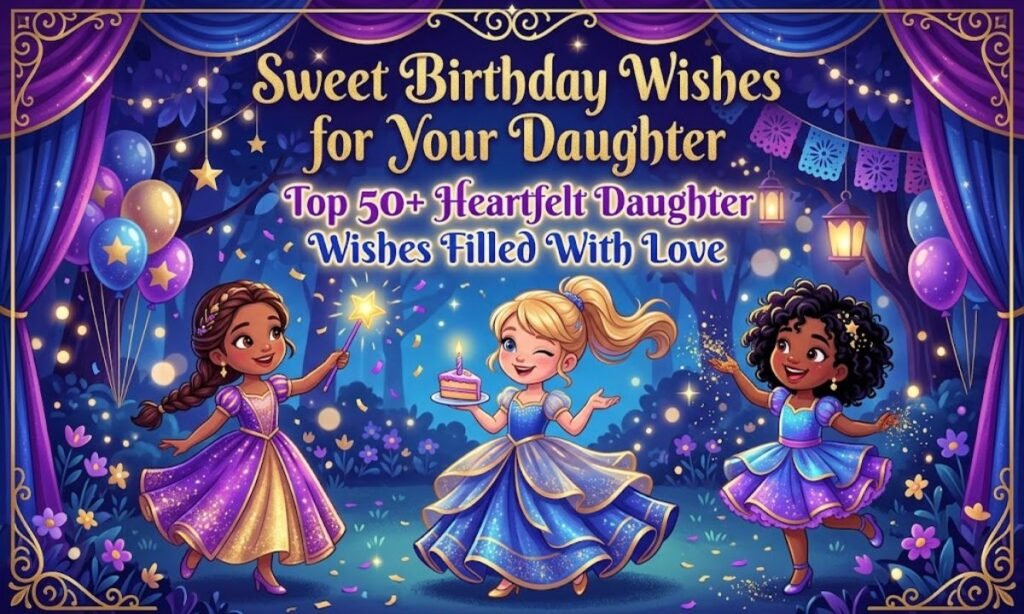 Sweet Birthday Wishes for Your Daughter