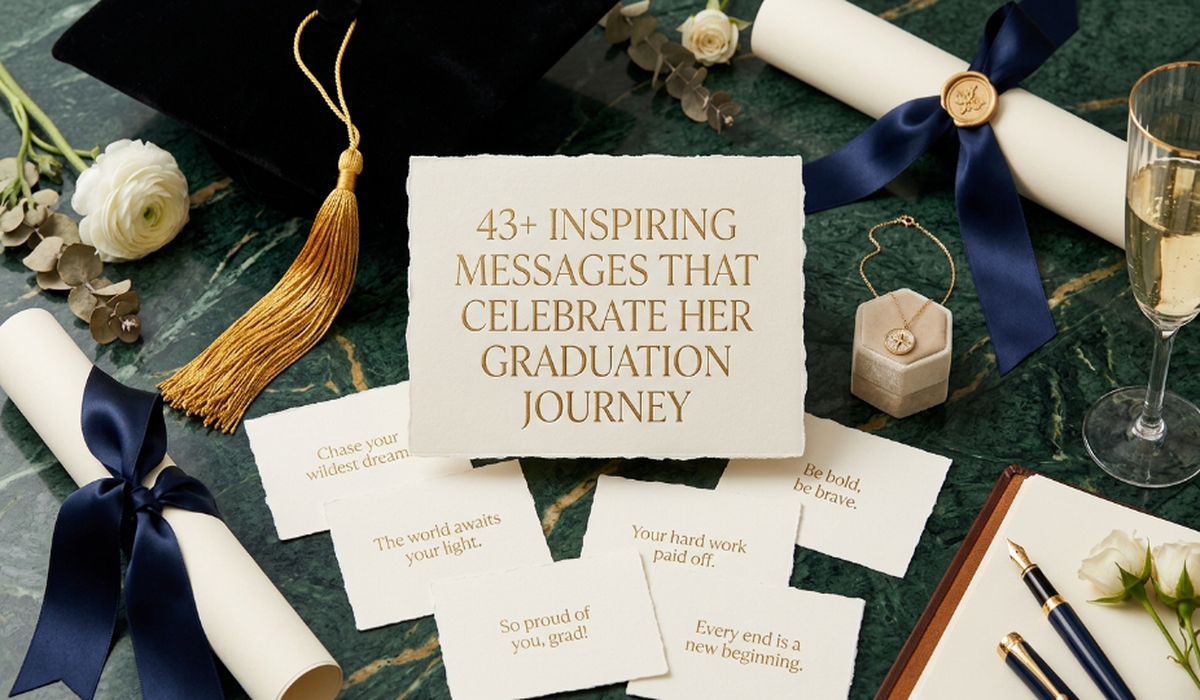 43+ Inspiring Messages That Celebrate Her Graduation Journey