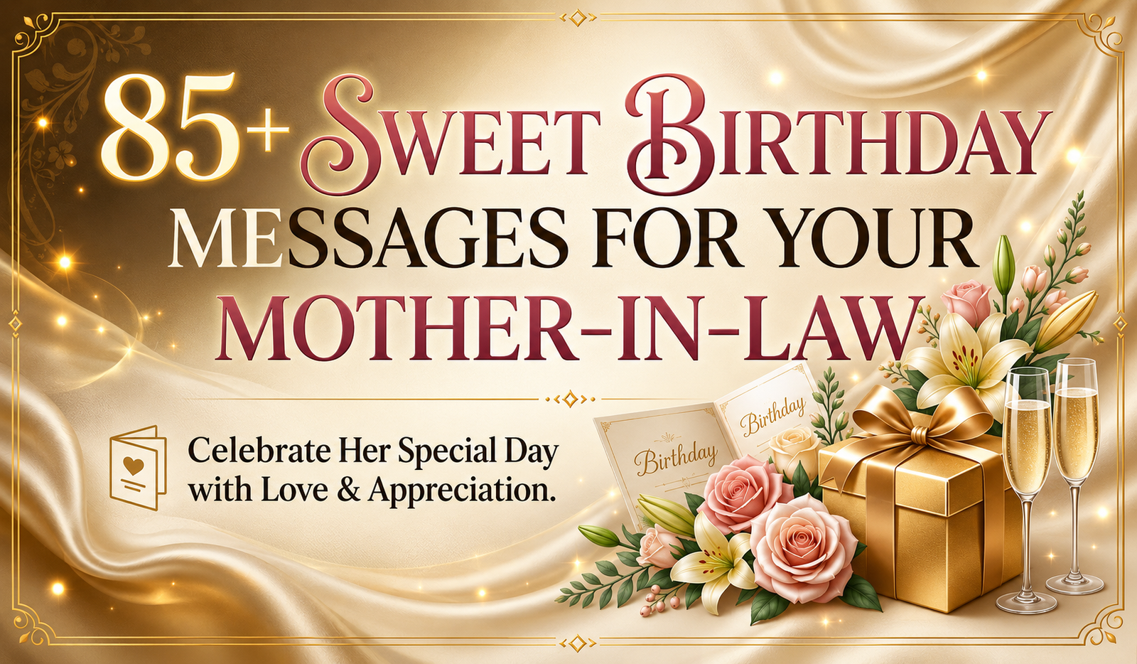 85+ Sweet Birthday Messages for Your Mother-in-Law