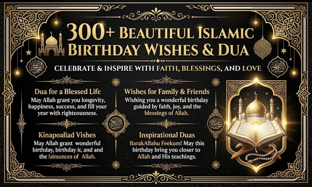 300+ Beautiful Islamic Birthday Wishes and Dua