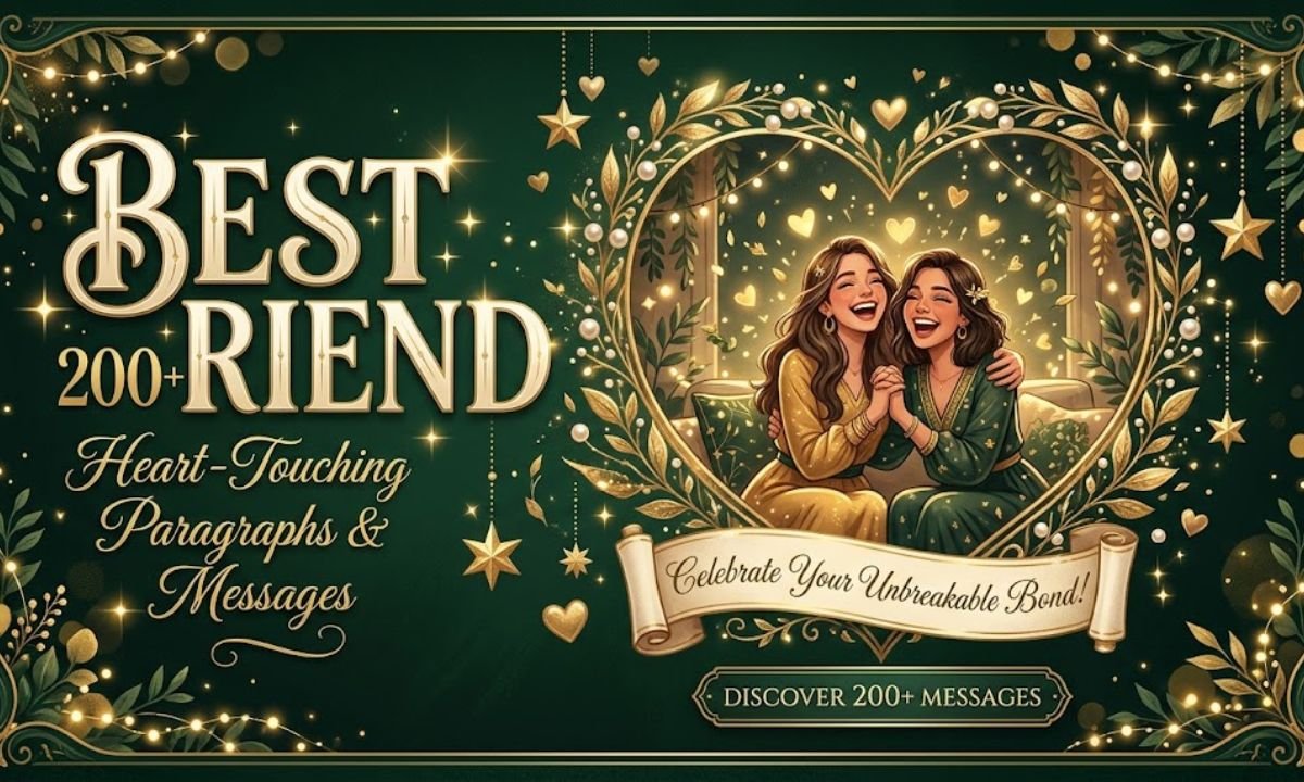 Best Friend 200+ Heart-Touching Paragraphs & Messages