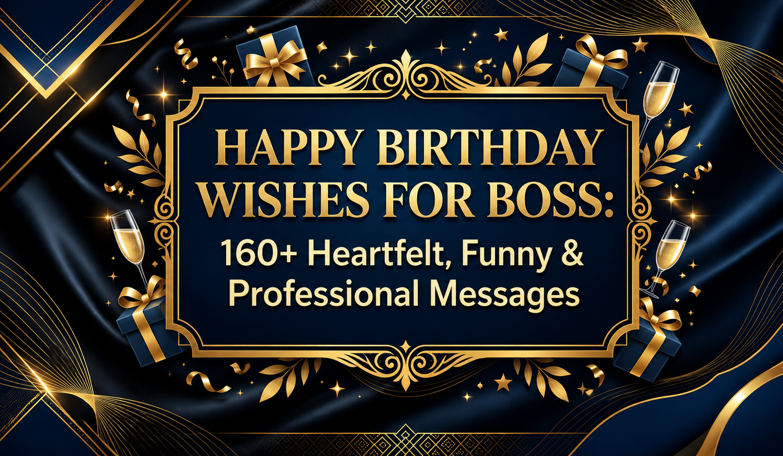 Happy Birthday Wishes for Boss 160+ Heartfelt, Funny & Professional Messages