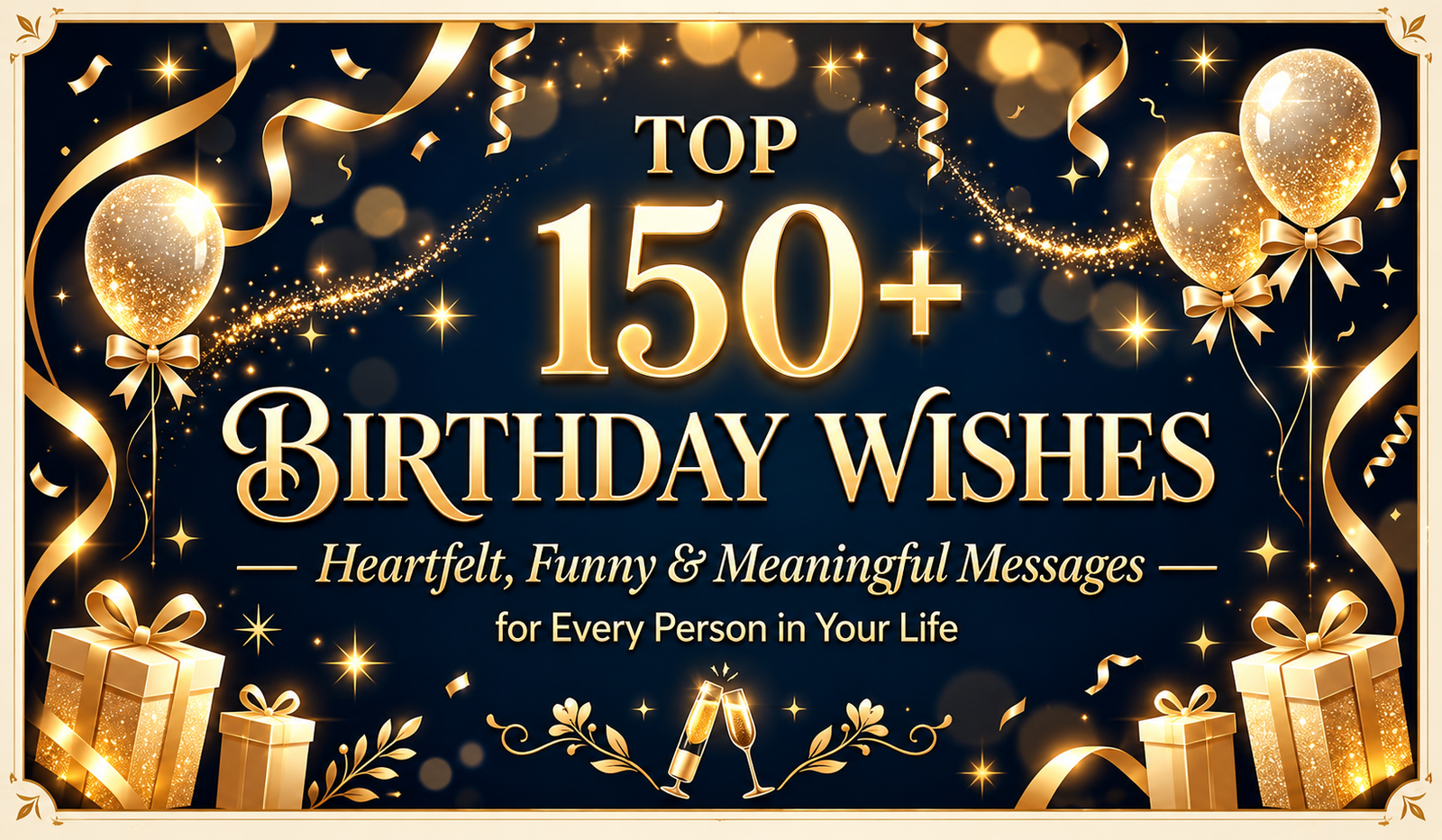 Top 150+ Birthday Wishes — Heartfelt, Funny & Meaningful Messages for Every Person in Your Life