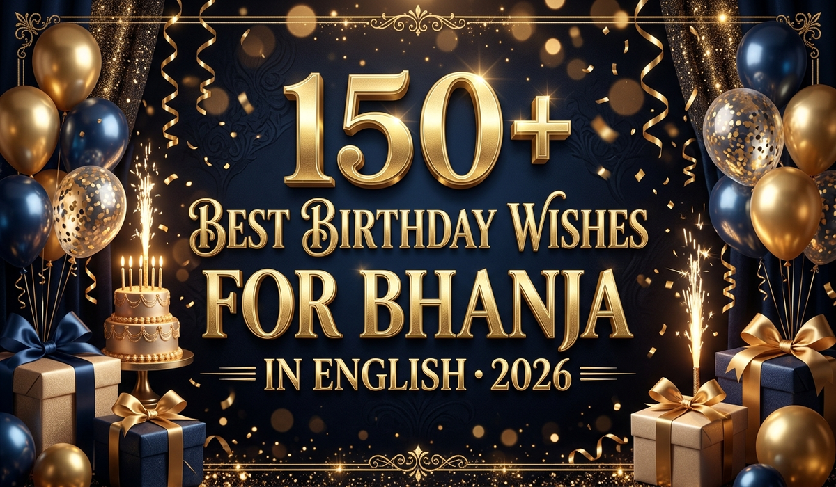 150+ Best Birthday Wishes for Bhanja in English 2026