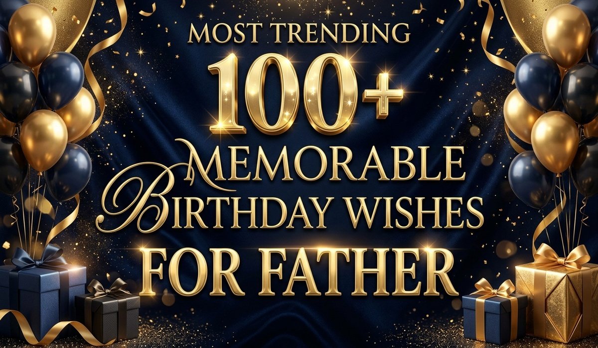 Most Trending 100+ Memorable Birthday Wishes for Father